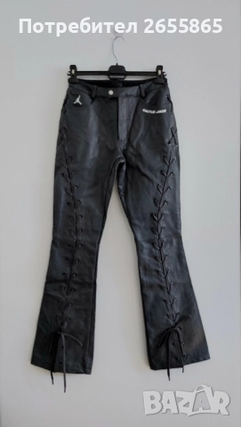NIKE JORDAN дамски кожен панталон , снимка 7 - Панталони - 52231207