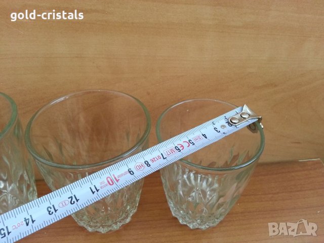 Руски стъклени чаши , снимка 6 - Антикварни и старинни предмети - 32737943