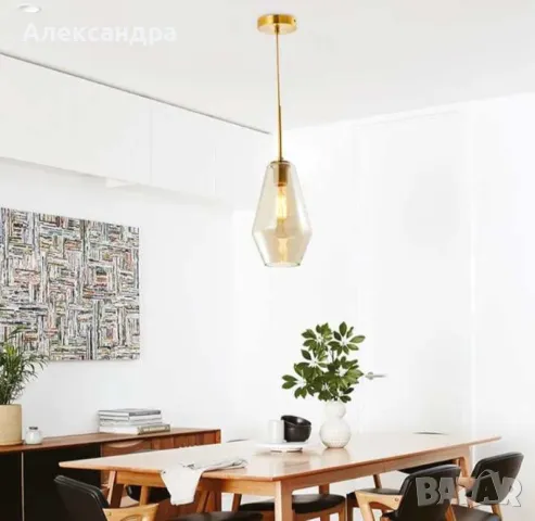 Пендел Vase, D17, E27 свеж уют, снимка 4 - Лампи за таван - 50386735