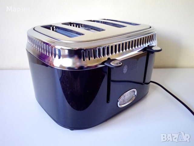 Тостер за 4 филийки Russell Hobbs внос от Германия, снимка 7 - Тостери - 33638718