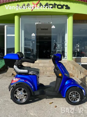Електрическа Четириколка FM4 LUX 1500W - Синя, снимка 6 - Мотоциклети и мототехника - 42256314