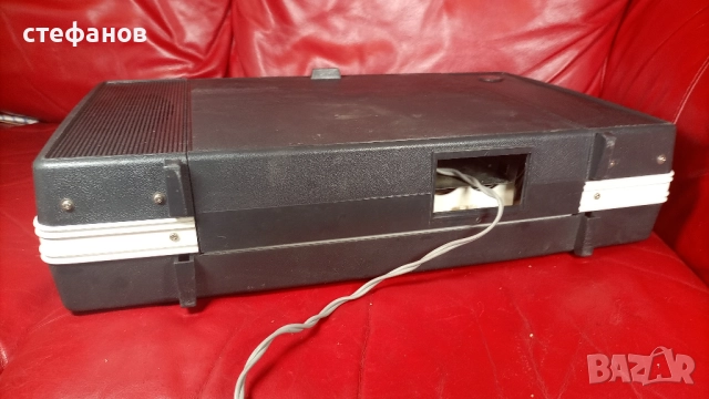 Ретро японски грамофон-куфарче, лампово, model-spe-7, снимка 11 - Антикварни и старинни предмети - 52748821