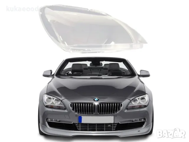 Стъклo за фар на BMW 6 F12/F13/F06 - Xenon, снимка 4 - Части - 47543406