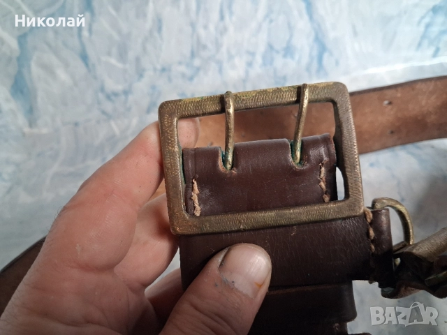 Стар Военен Колан, снимка 9 - Антикварни и старинни предмети - 52366670