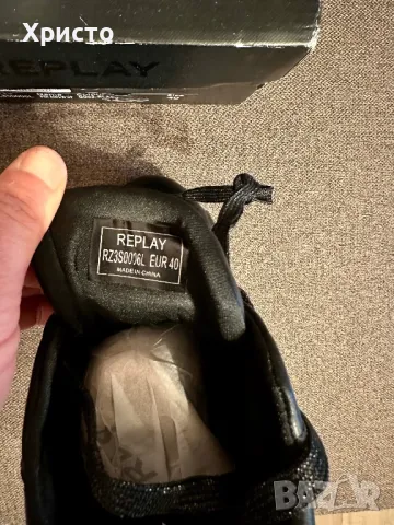 Replay сникерси обувки чисто нови оригинални ! , снимка 5 - Ежедневни обувки - 48119364