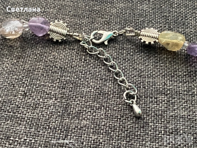  гердан от естествени камъни, снимка 5 - Колиета, медальони, синджири - 53211437