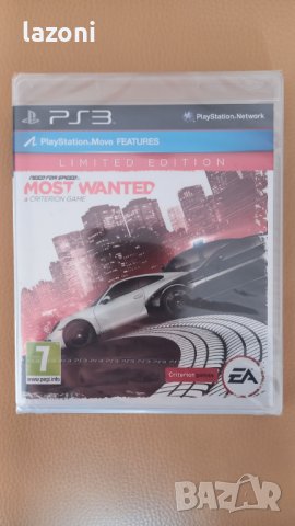 PS3 Need For Speed Most Wanted NFS Playstation 3 Плейстейшън 3, снимка 1 - Игри за PlayStation - 39240711