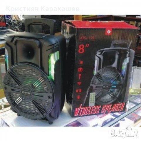 Bluetooth Тонколона KTS 1175 с микрофон, снимка 1