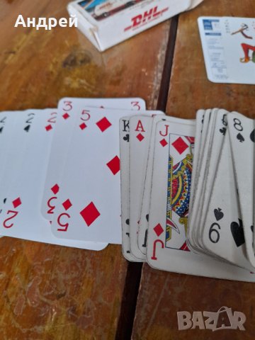 Стари карти за игра DHL, снимка 3 - Други ценни предмети - 43352703
