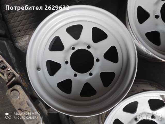 Джанти 6x139.7 r15 Patrol, снимка 5 - Гуми и джанти - 32880049