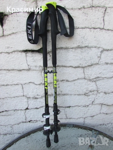 Щеки за туризъм и трекинг LEKI Peak 3, снимка 3 - Спортна екипировка - 52945716