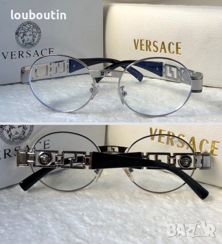 -25 % разпродажба Versace 2022 унисекс прозрачни слънчеви диоптрични рамки очила за компютър