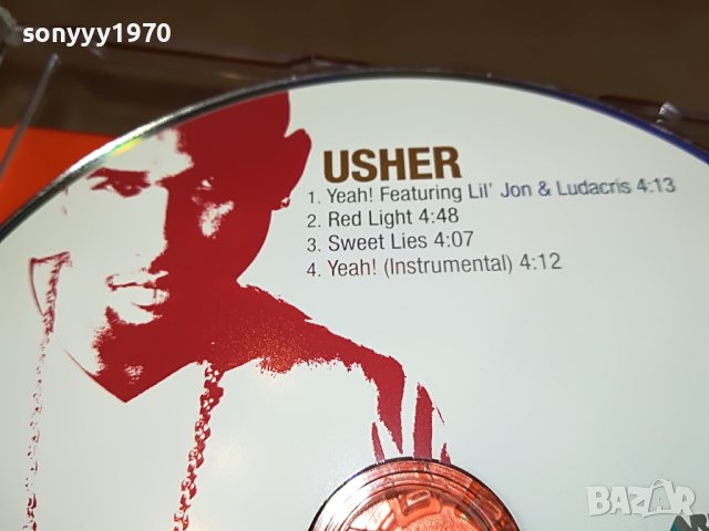 USHER YEAH CD BMG ARISTA-ВНОС GERMANY 0604230837, снимка 9 - CD дискове - 40273392