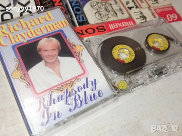 RICHARD CLAYDERMAN 2601261758, снимка 3 - Аудио касети - 53234723