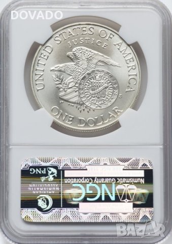 1998-S Robert Kennedy S$1 - NGC MS 70 - САЩ Сребърна Възпоменателна Монета Долар, снимка 2 - Нумизматика и бонистика - 43773734