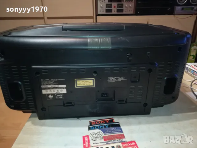 SHARP WQ-CH800 BIG SHARP-ВНОС GERMANY 0103251925LNWC, снимка 8 - Радиокасетофони, транзистори - 49327987