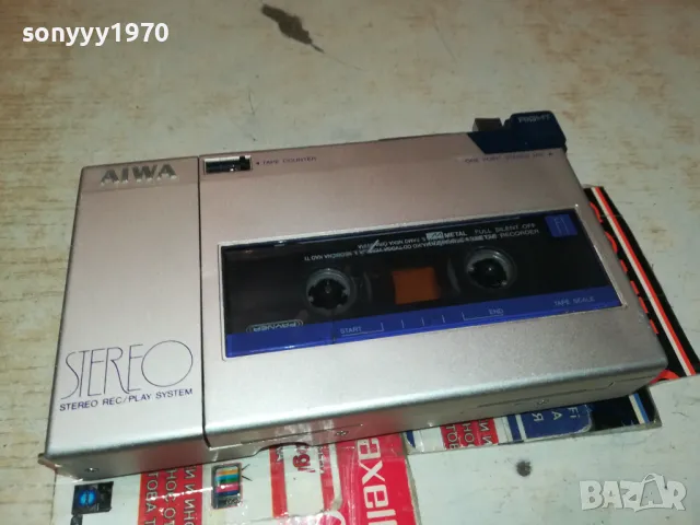 out of stock-AIWA HS-F1 STEREO RECORDER-MADE IN JAPAN-ВНОС SWISS 2404251008, снимка 16 - Радиокасетофони, транзистори - 50016603