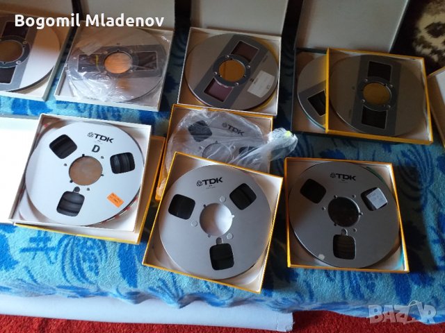 магнетофонни ролки ТДК 26 см, снимка 3 - Декове - 26689076