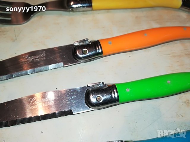 LAGUIOLE-ВНОС FRANCE-5 НОЖА И ВИЛИЦА 1111221022, снимка 10 - Колекции - 38633729