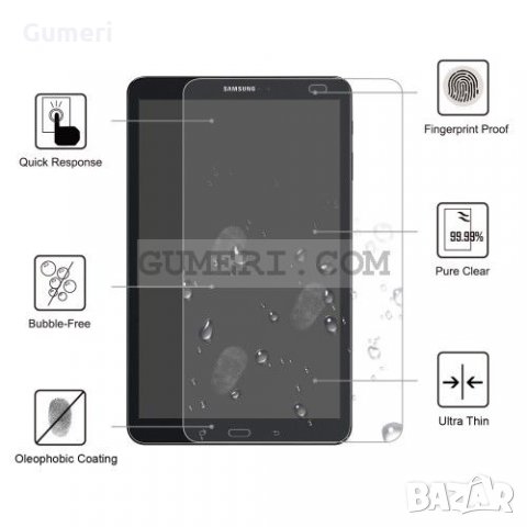 Samsung Galaxy Tab A 10.1 (2016) Стъклен протектор за екран, снимка 2 - Фолия, протектори - 33046065
