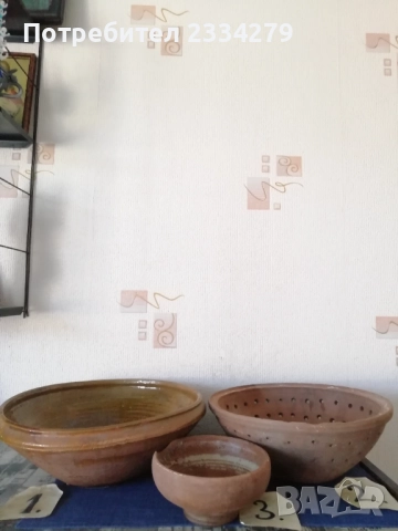 Стари гърнета делва,гевгир и други 100% автентични глинени съдове от бита. , снимка 14 - Антикварни и старинни предмети - 52157610