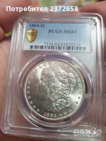 САЩ 1 Морган долар сребро MS 64, снимка 1 - Нумизматика и бонистика - 42984588