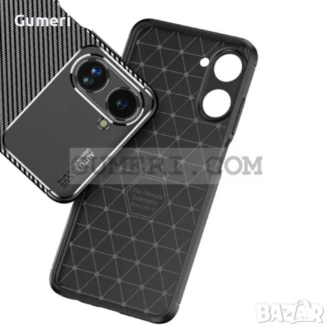 Гръб "Карбон Ауто"със Защита на Камера за Realme 10, снимка 4 - Калъфи, кейсове - 40809216