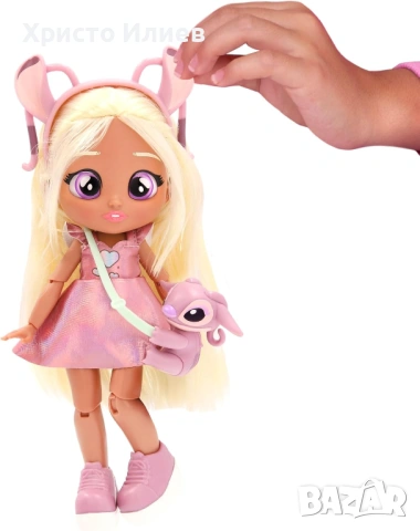 IMC Кукла BFF Stitch Стич Ейнджъл Disney Дисни Cry Babies Angel, снимка 4 - Кукли - 53282056