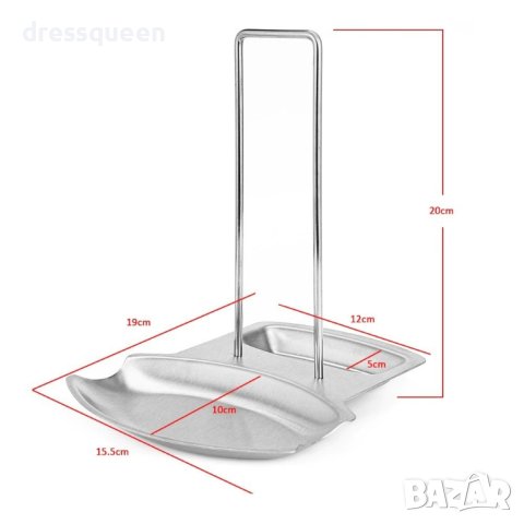 Метална самостояща поставка за капаци и прибори за готвене, снимка 7 - Други - 44014763
