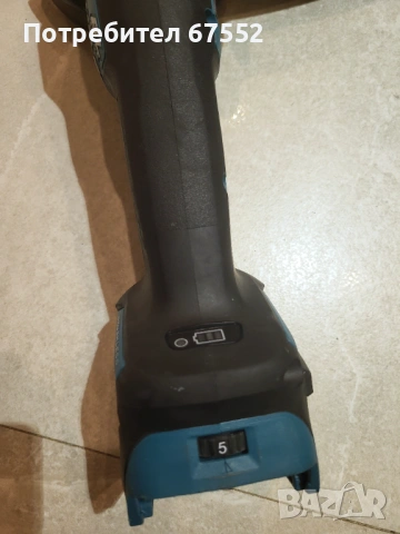  Шлайф с обороти Makita DGA463. Само тяло 110€, снимка 5 - Други инструменти - 53303756