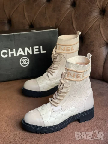 дамски боти fendi chanel, снимка 5 - Дамски боти - 50758314