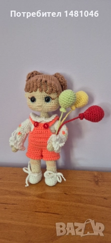 Плетени играчки.Малко сладки предложения за подарък на вашето дете, изработени с много любов., снимка 15 - Плюшени играчки - 52857502
