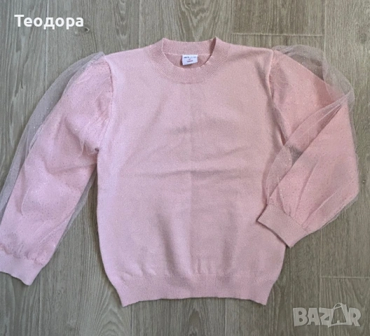 2 розови блузки , снимка 2 - Детски Блузи и туники - 53580139