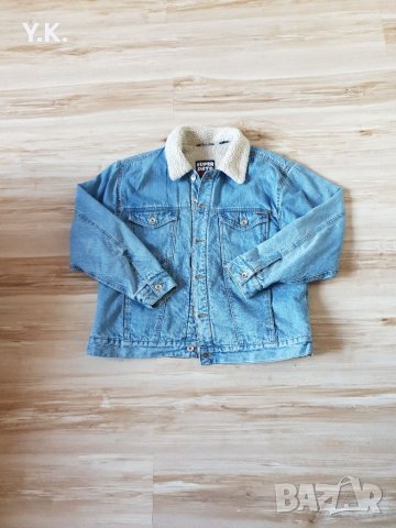 Оригинално дамско дънково яке SuperDry Frankie Denim