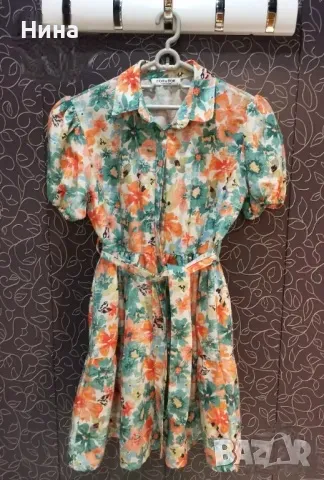 Красива флорална рокля Noa&Noa., снимка 4 - Рокли - 50214702