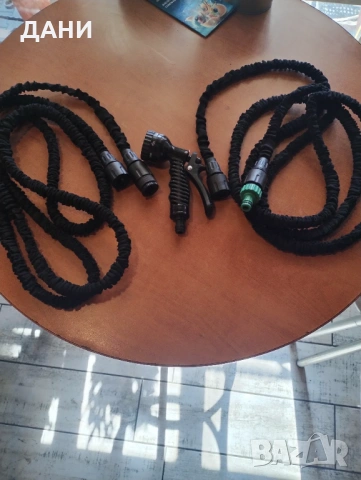 Градински маркуч Нов две части и пистолет., снимка 2 - Други - 53474312