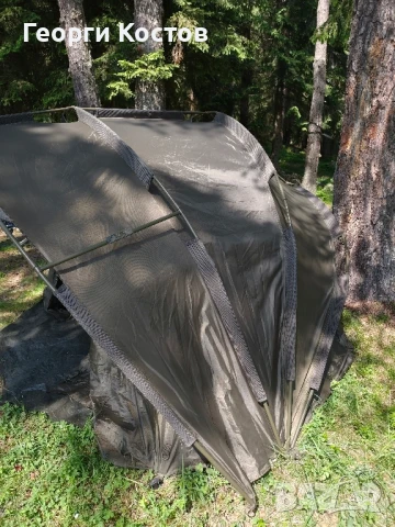 Палатка за шаран NASH Double Top Mk4, снимка 6 - Палатки - 50681837