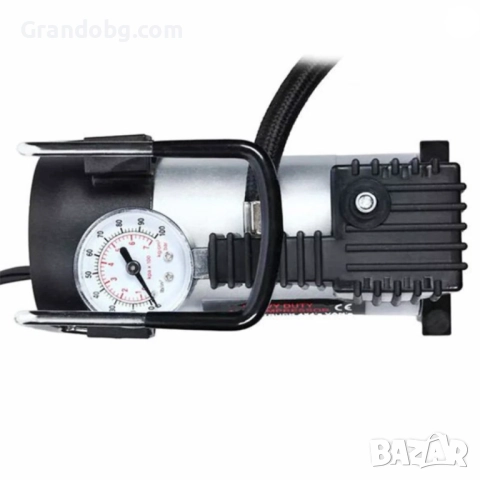 Универсален Компресор За Гуми WerkBull 12V с 3 Вида Накрайника, снимка 3 - Компресори - 52421607