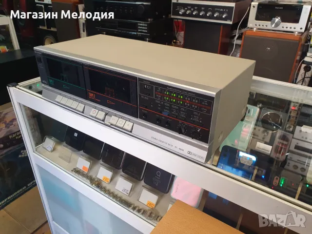 Касетен дек SHARP RT-W600 В отлично техническо и визуално състояние., снимка 6 - Декове - 48102241