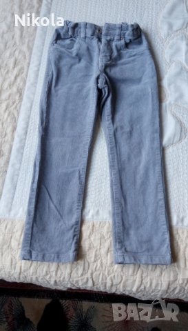 Детски кадифен панталон ( джинси) сив Hip & Hopps, снимка 8 - Детски панталони и дънки - 32437890