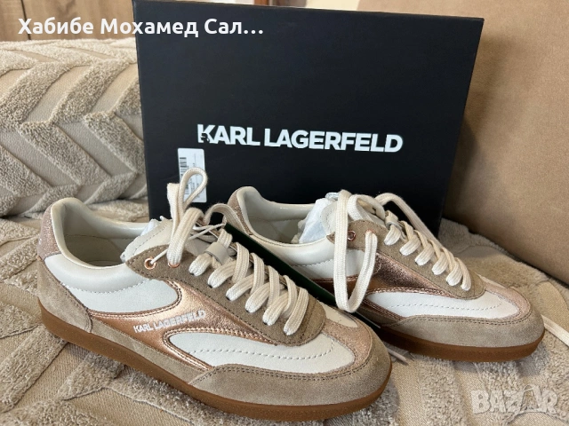 Нови - Karl Lagerfeld 39номер, снимка 8 - Маратонки - 53572339