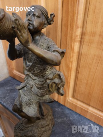 Прекрасна масивна статуетка, снимка 4 - Статуетки - 43421050