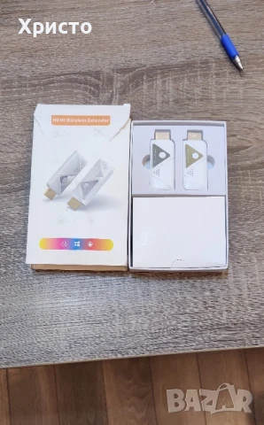 Комплект безжичен HDMI предавател и приемник Full HD 1080P, 60Hz,