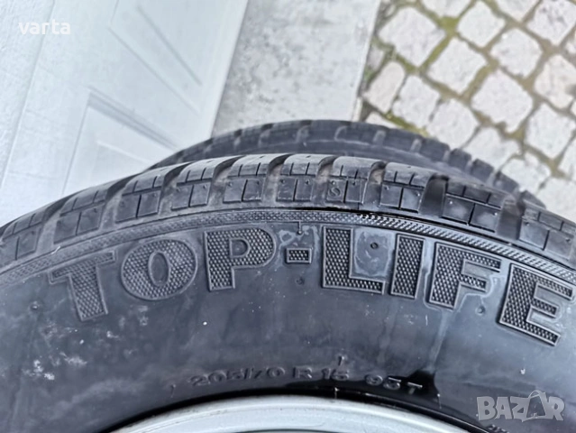 4бр гуми SEMPERIT TOP LIFE 205/70/15   7мм, снимка 4 - Гуми и джанти - 53412297