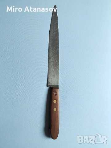 Стар голям български нож от царско време НОЖАРОВЪ Габрово, снимка 6 - Антикварни и старинни предмети - 52725389