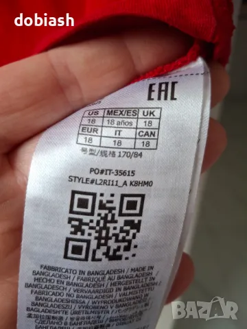 Памучна тениска на GUESS, снимка 3 - Детски тениски и потници - 49764968