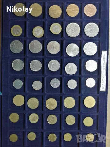 МОНЕТИ ФРАНЦИЯ, LOT по 40 броя, снимка 11 - Нумизматика и бонистика - 24459147