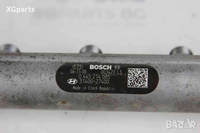 Дизелова горивна рейка за Hyundai Santa Fe II 2.2crdi 155 к.с. (2006-2009) 0445214085, 31400-27400, снимка 2 - Части - 52985934