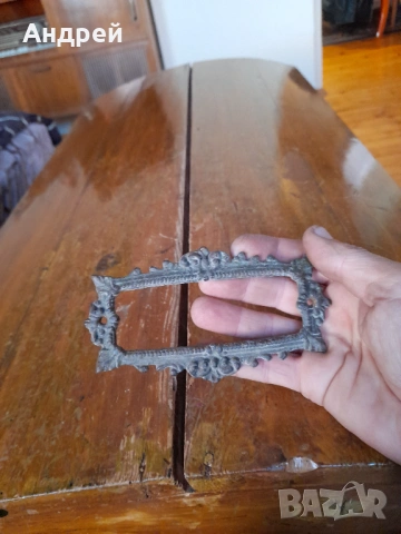 Стар обков за табела, снимка 3 - Други ценни предмети - 53267553