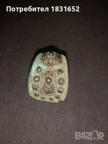 Стара гривна - рогатка, снимка 9 - Антикварни и старинни предмети - 52416895